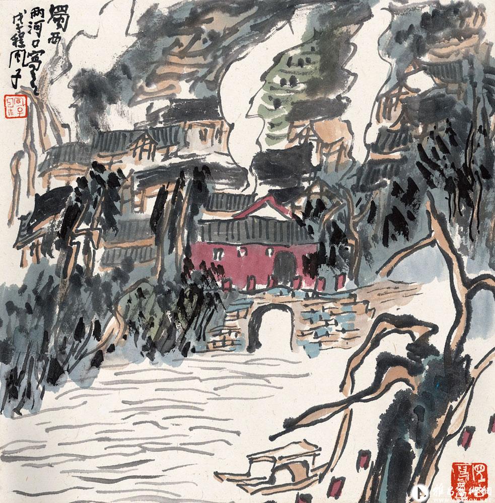 山水系列120_山水系列_程风子作品展_程风子在线作品