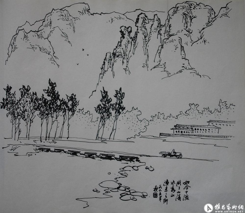 白描风景 109