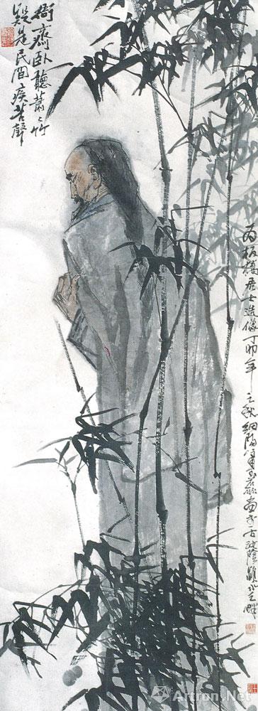 郑板桥造像_历史题材_萧玉磊作品展_萧玉磊在线作品_萧玉磊纪念网站