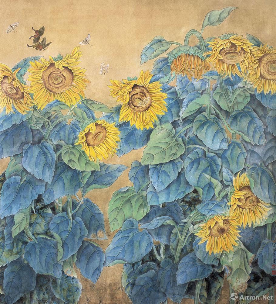 向阳花_1998年——2009年_徐冬青作品展_徐冬青在线