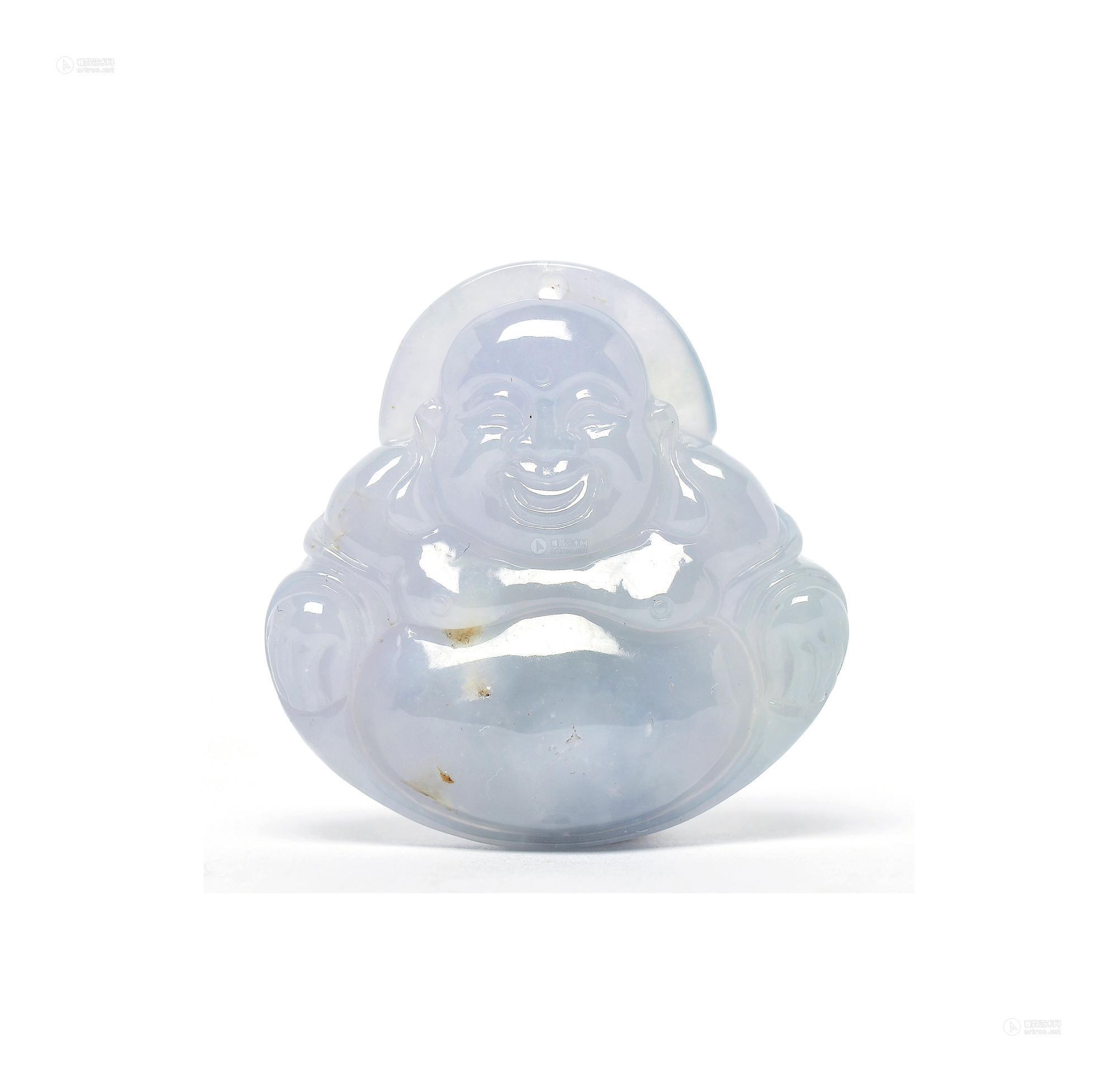 0511 天然紫翡翠弥勒佛佩