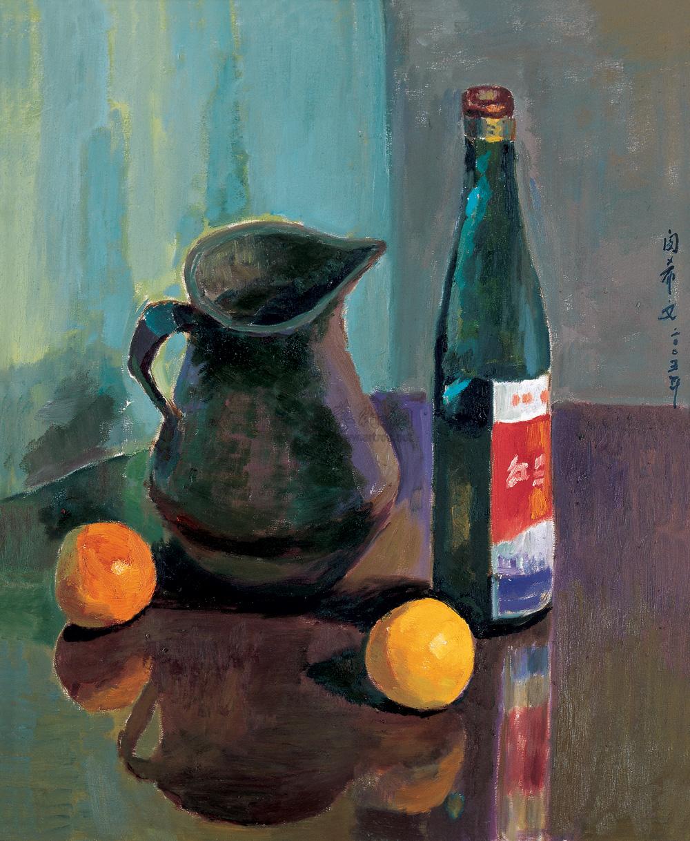 静物 布面油画