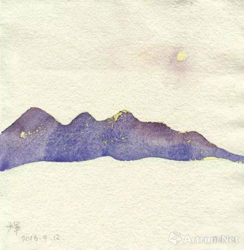 一日一画:从前有座山