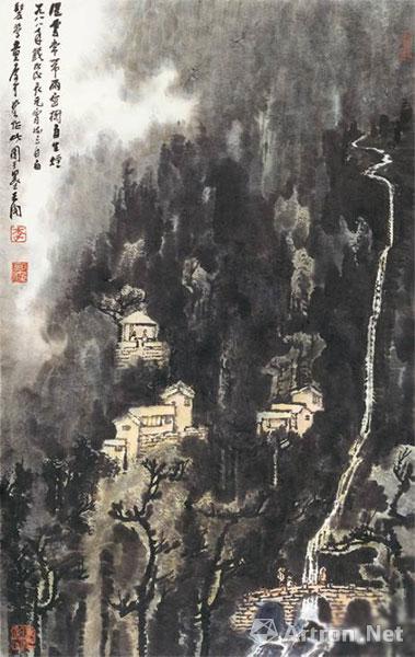 巅峰十年纪念李可染诞辰110周年墨天神境李可染最后十年作品展中国