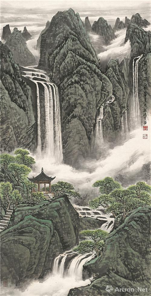 军旅画家:走进孙德才老师的山水艺术