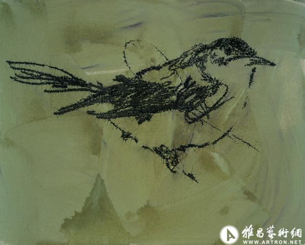 画鸟  叶永青  100x80cm  2010年作