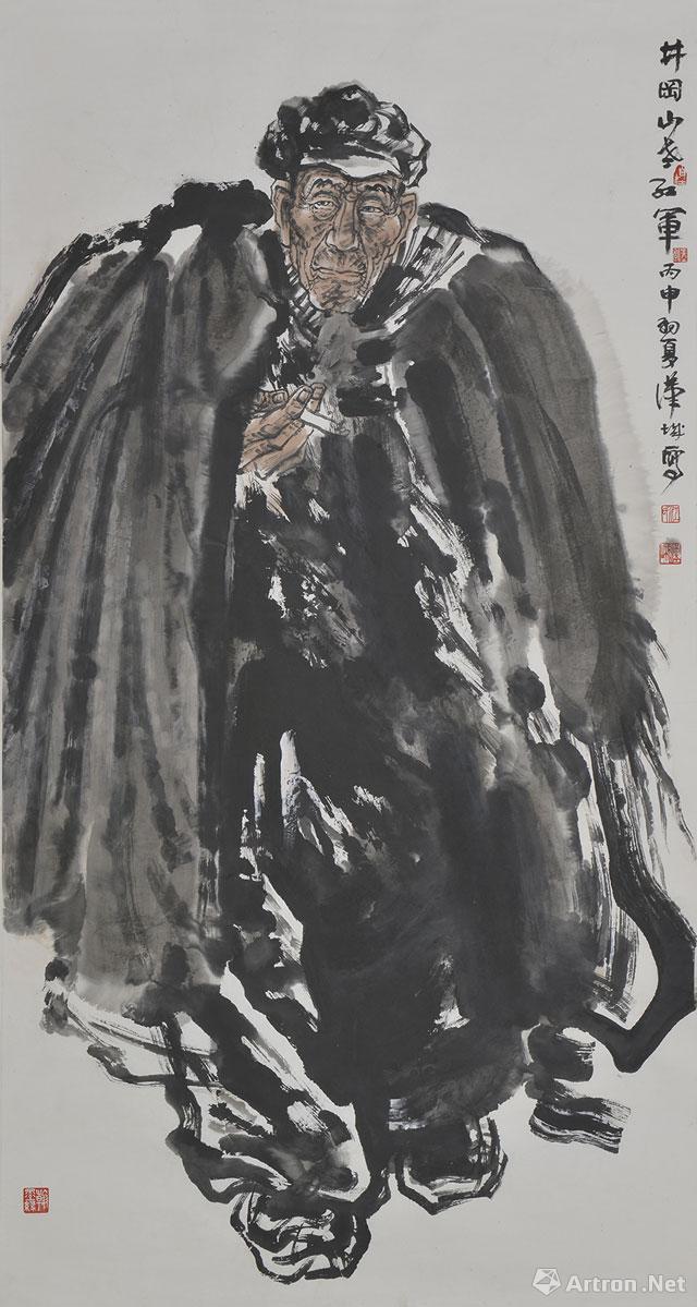 《井冈山老红军》   180x97cm