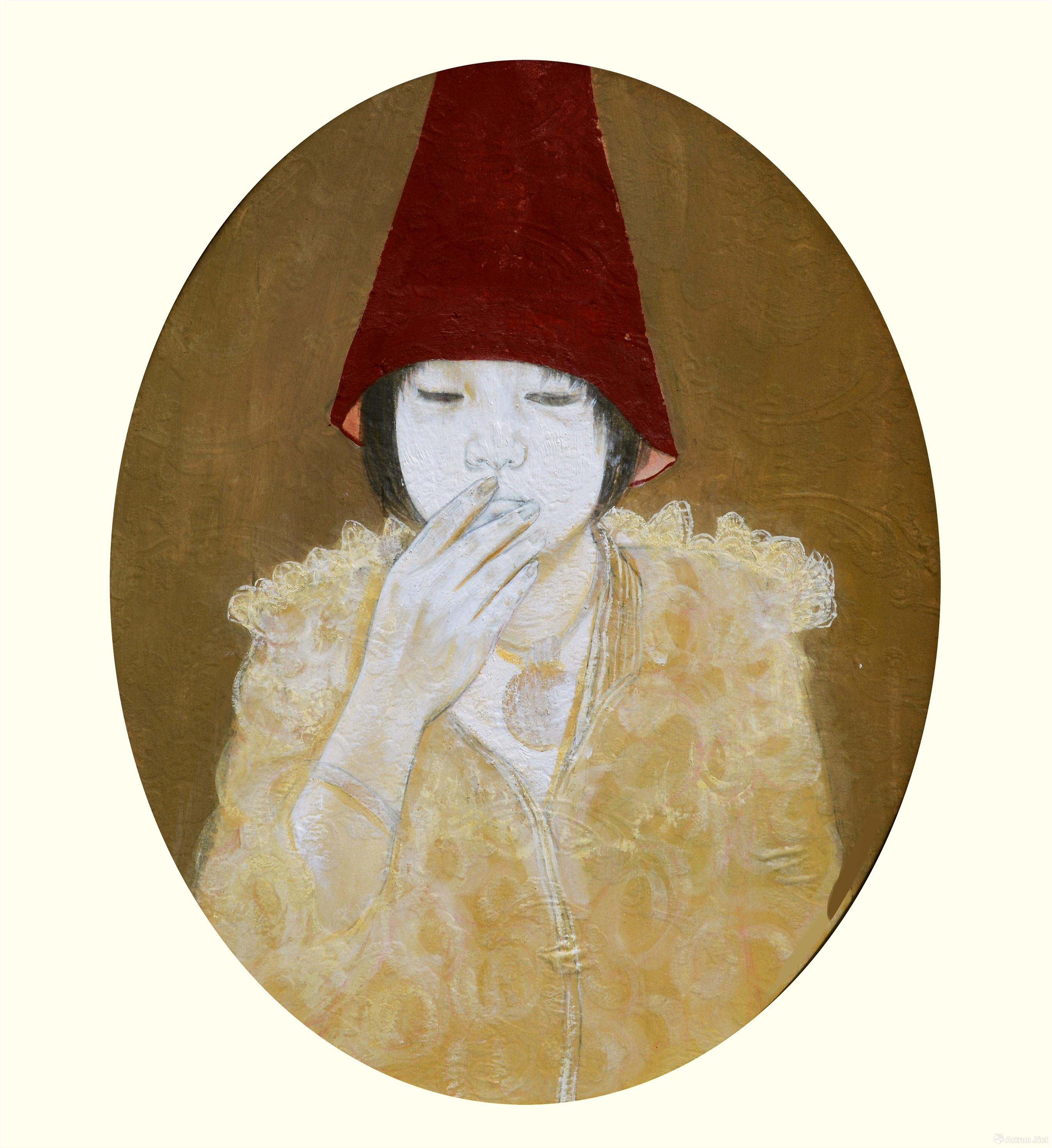 《闲梦远-小红帽》  吴江涛 40×50cm 2014年 布面油画