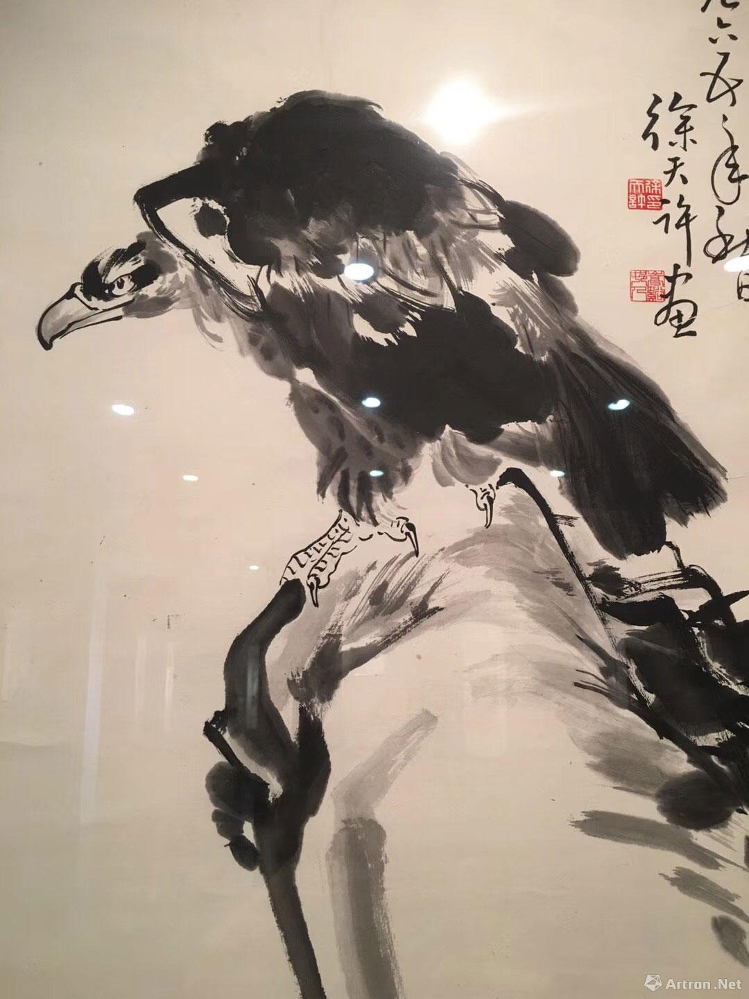 "点染入神"徐天许国画作品返校展