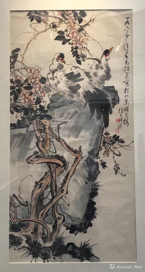 "点染入神"徐天许国画作品返校展