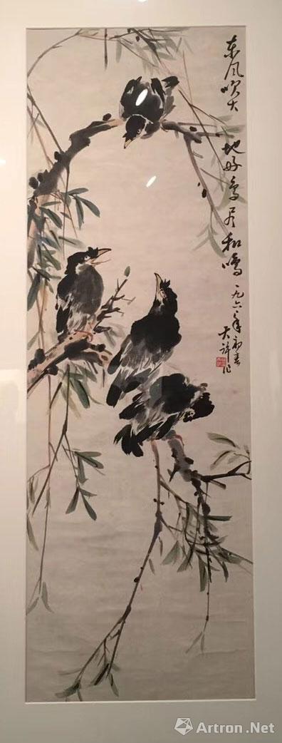 "点染入神"徐天许国画作品返校展