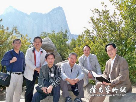 评论张思卿赵喜明苏士澍何家英汪国新等赴陕西考察