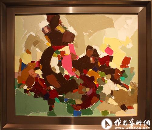 "风颜峰语"2011肖峰油画作品展开幕