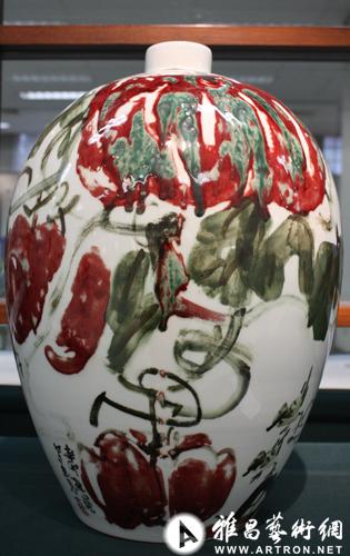 《李岗中国画作品展》在北京大学举行
