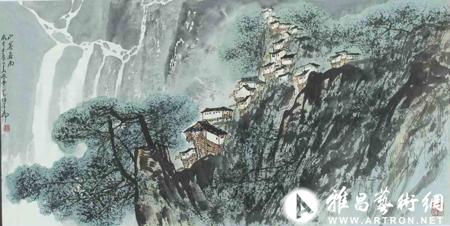 “山东中国山水画作品晋京展”新闻发布会在京举行