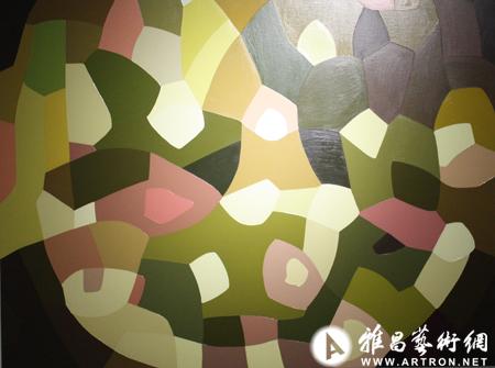 齐鹏 《节日彩灯-2》 布面油画 200×150cm 2012年