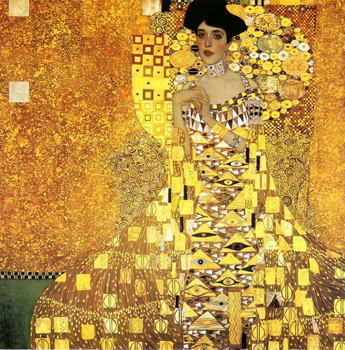 摘要: 克里姆特画作《金鱼》 gustavklimt古斯塔夫·克里姆特