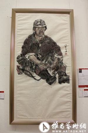 "人民人民"黄土画派作品展在陕西省美术馆博物馆举行(图)