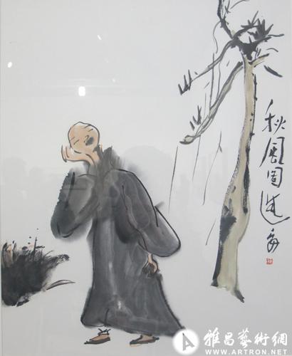 刘进安 《秋风图》 2012年