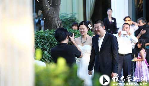 【图集】朱新建之子朱砂与王朔女儿王咪婚礼现场