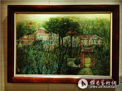 【动态】漆海南风吹进申城 细腻唯美雍容华贵——苏国伟漆画作品展在