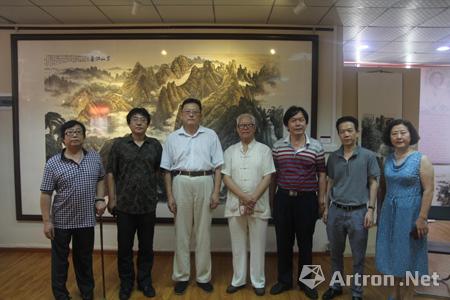 望佛斋美术馆开馆仪式暨韦远柏七十年画展开幕式隆重举行