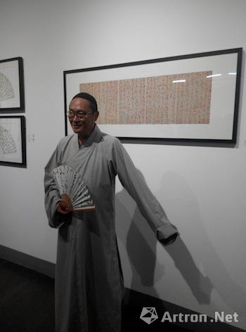 "气若幽兰—2014纯空法师作品展在桥艺术空间开幕_画廊新闻_雅昌