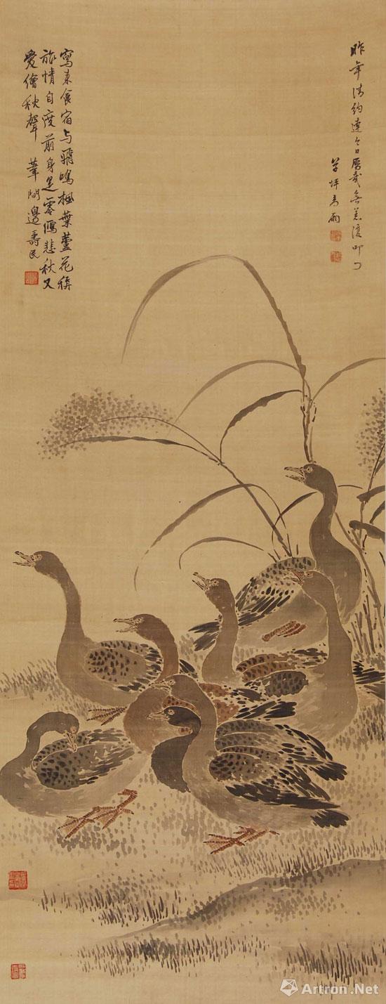 图3【边寿民 《芦逊》】