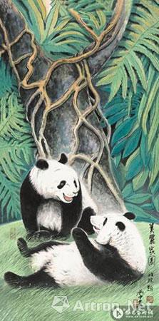 【评论】画家刘中和他的熊猫朋友们