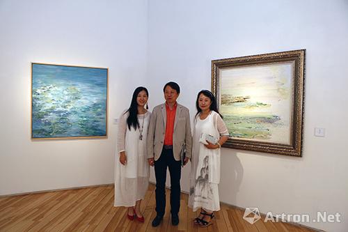 【雅昌快讯】徐璟个展"莲韵生香"在今日画廊开幕 用西方的绘画语言