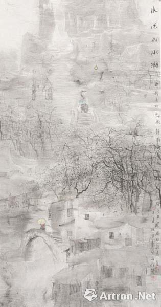 【动态】【雅昌快讯】"墨彩行履"2015邹明绘画作品展深圳站开幕