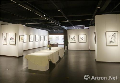 程堂发花鸟画展在南京宣和美术馆开幕