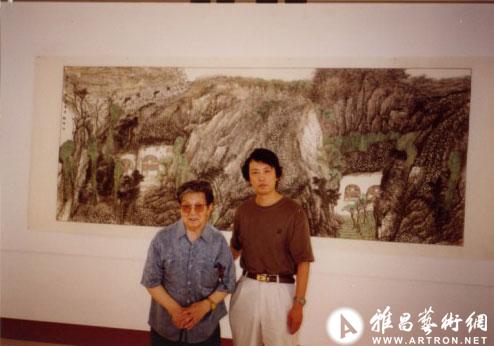 1993年于崔子范美术馆举办个展3