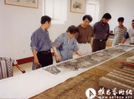 1993年于崔子范美术馆举办个展4