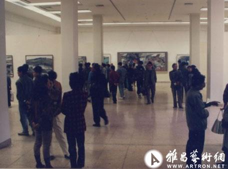 1992年于北京中国美术馆举办个展12