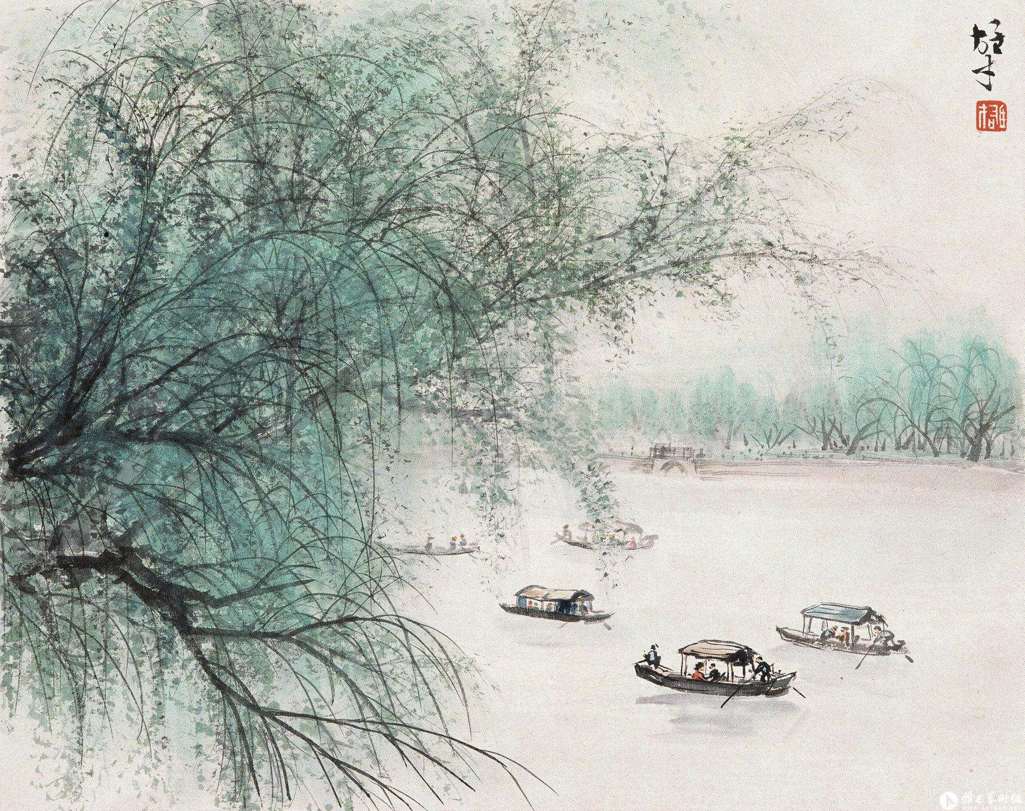 江山胜迹之七：扬州瘦西湖