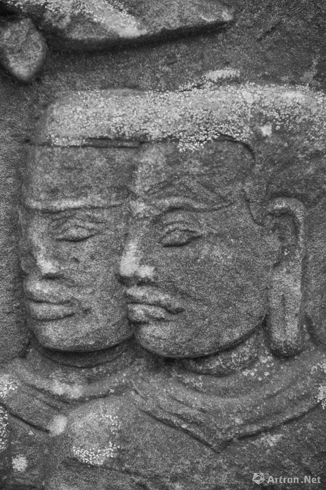巴扬寺壁画中的高棉人物
