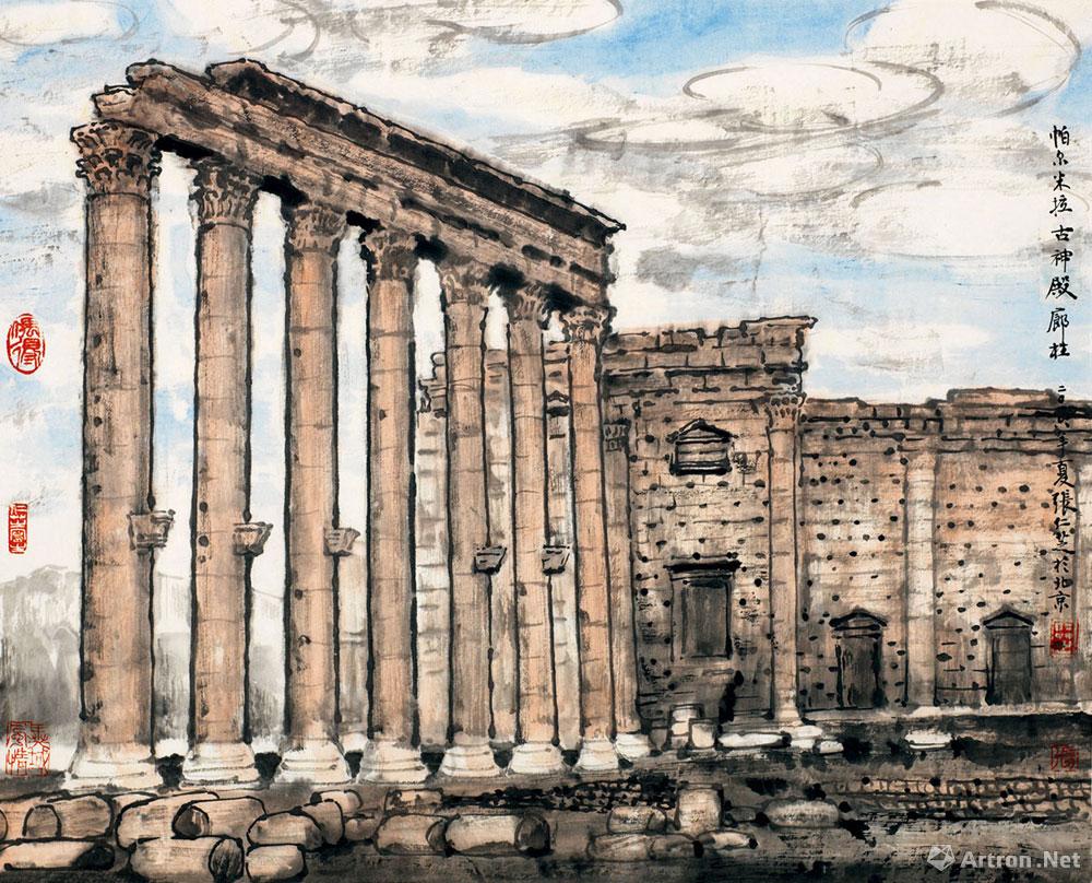 帕尔米拉古神殿廊柱