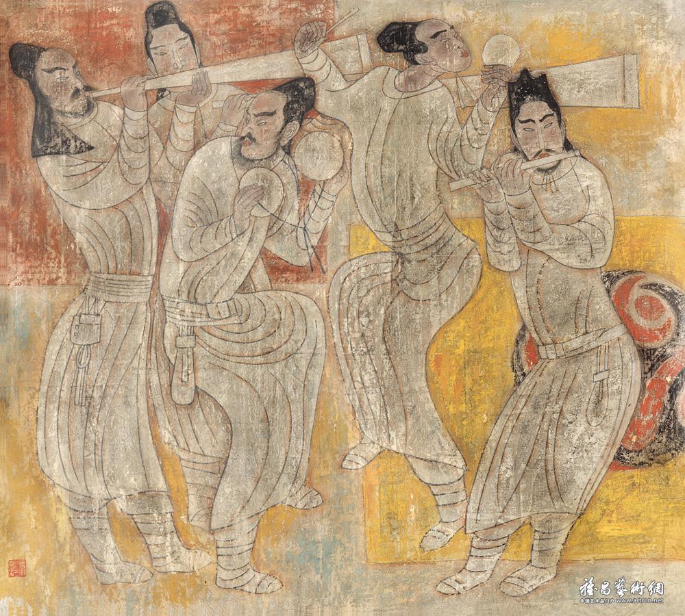 北齐乐舞<br>Dance of the North Qi Dynasty
