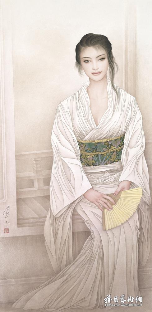 和服少女<br>A Gilr in Kimono