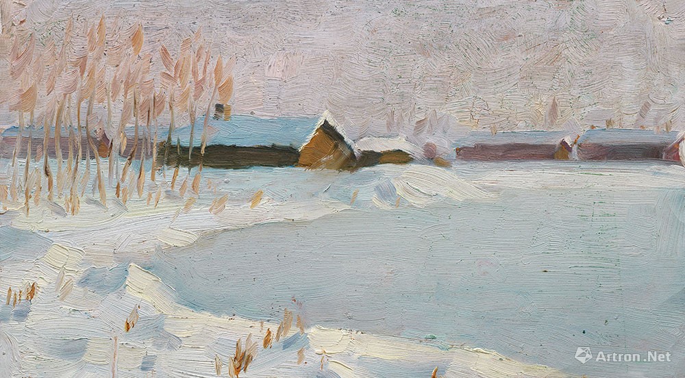 雪景（油画）