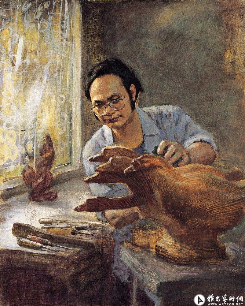 尹秋生和他的木雕艺术