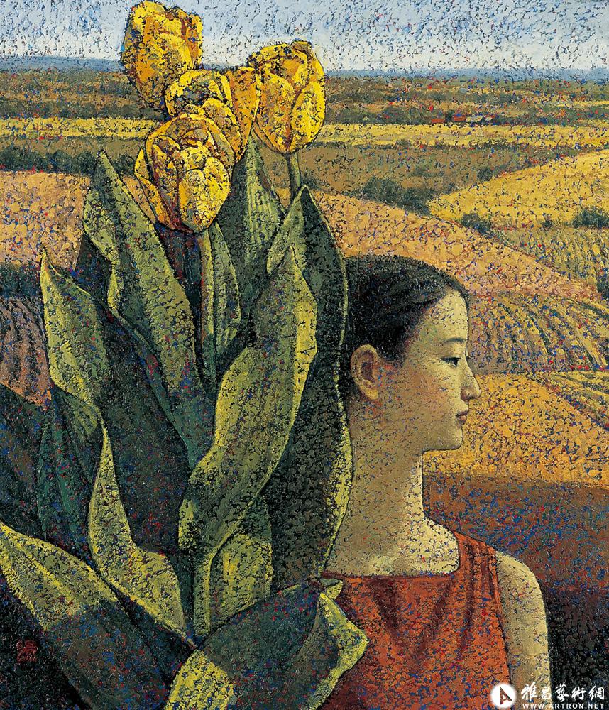 有柠檬的风景3_早期油画作品在线展_徐晨阳作品展_徐晨阳在线作品_徐