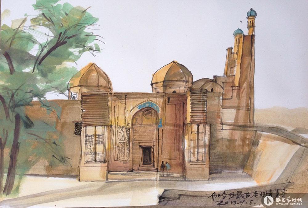 布哈拉最古老的清真寺