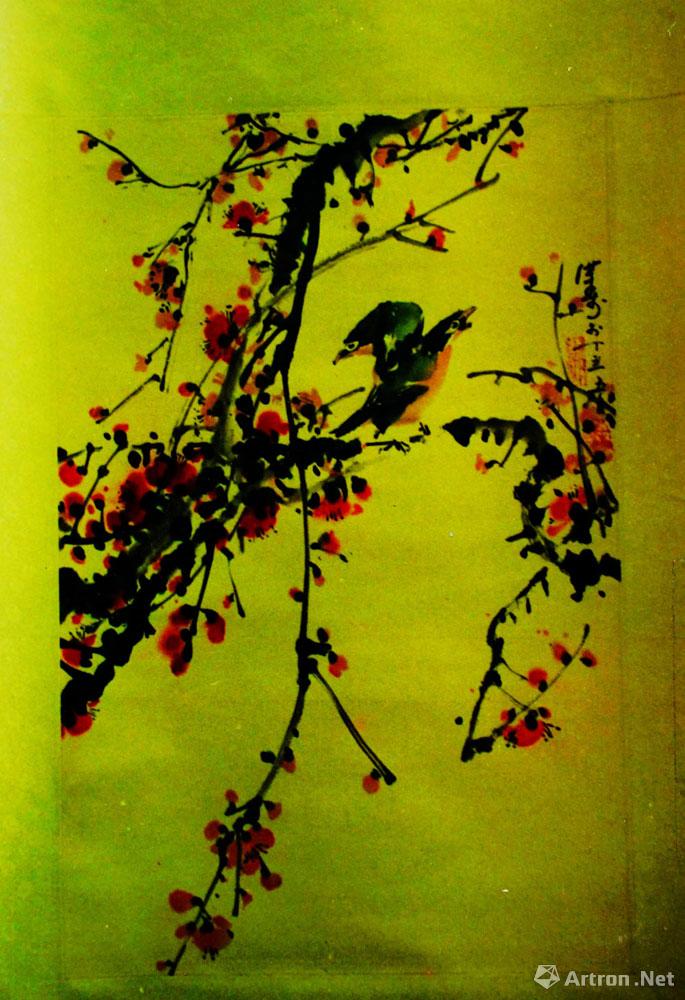 梅花055_1990~2000年绘画作品_陶洪寿作品展_陶洪寿在线作品_陶洪寿