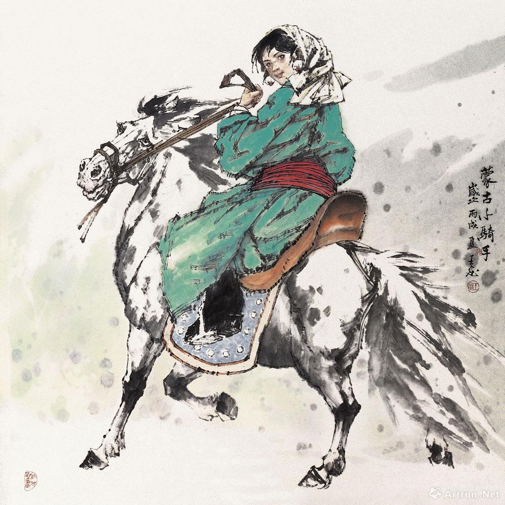 蒙古小骑手