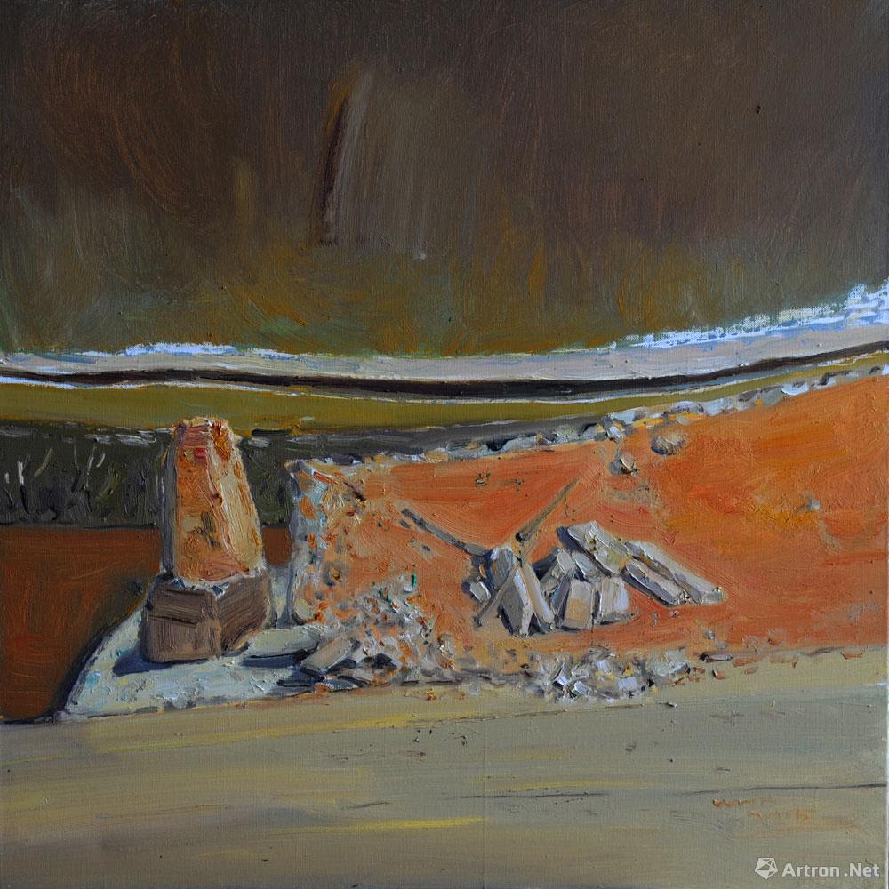 彩云南山_油画风景_王海丰作品展_王海丰在线作品_王海丰官方网站