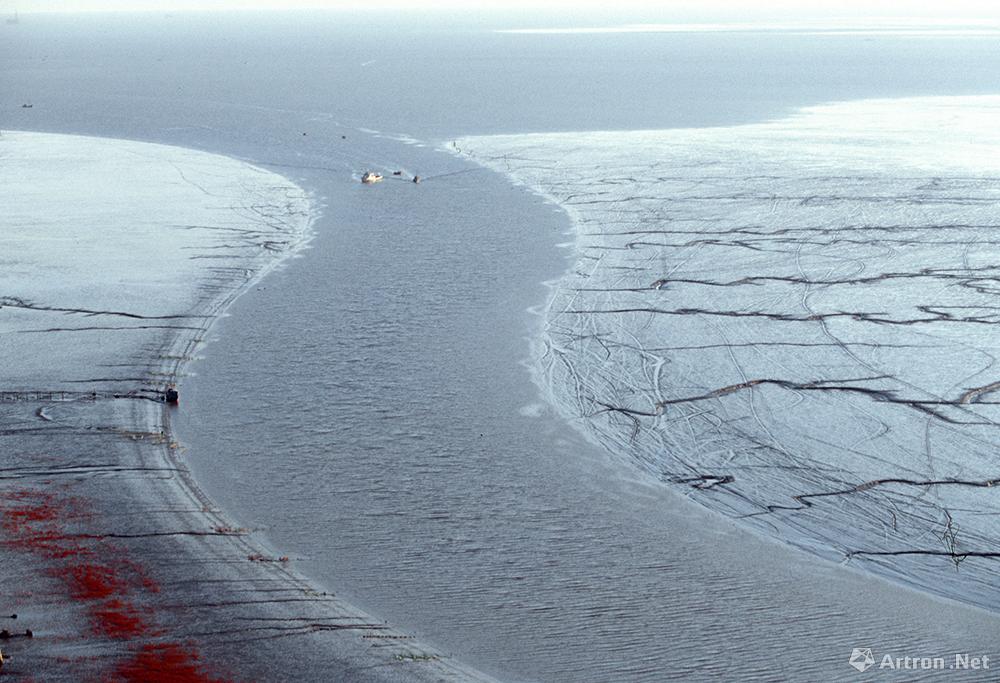 线云强作品：2003年10月盘锦红海滩