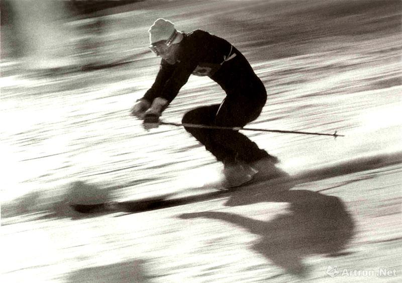 郭延民作品：1987年亚冬会男子速降比赛