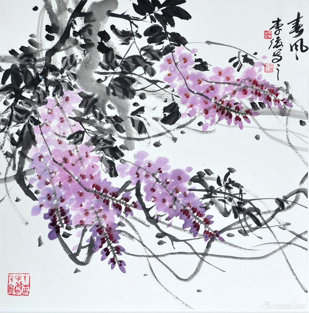 作品067_紫藤集_李俊作品展_李俊在线作品_李俊官方网站-雅昌艺术家网
